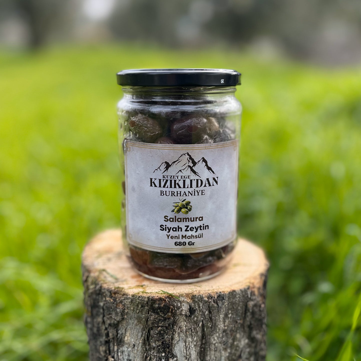 Salamura siyah zeytin 680 gr